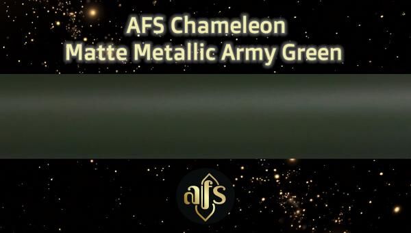Matte Metallic Army Green
